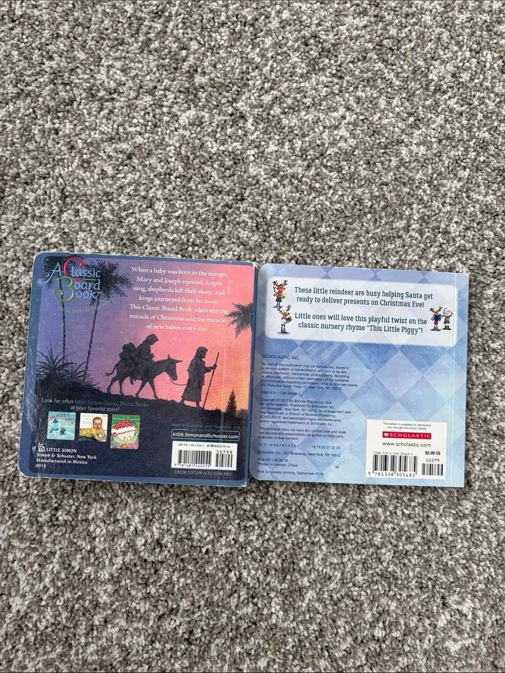 Christmas Board Book Set